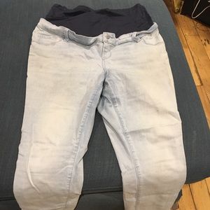 Old Navy Rockstar maternity jeans